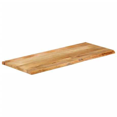 Vidaxl tafelblad met natuurlijke rand 140x60x2,5 cm massief mangohout
