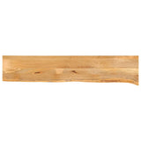 Vidaxl tafelblad met natuurlijke rand 140x20x3,8 cm massief mangohout