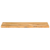 Vidaxl tafelblad met natuurlijke rand 110x30x3,8 cm massief mangohout