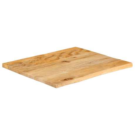 Vidaxl tafelblad met natuurlijke rand 40x40x3,8 cm massief mangohout