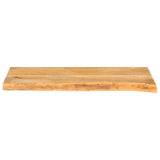 Vidaxl tafelblad met natuurlijke rand 70x40x3,8 cm massief mangohout