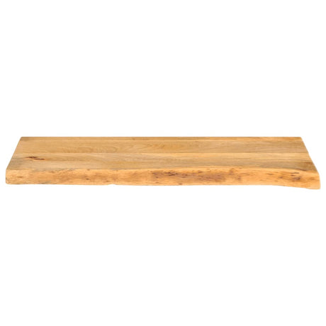 Vidaxl tafelblad met natuurlijke rand 90x40x3,8 cm massief mangohout