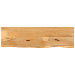 Vidaxl tafelblad met natuurlijke rand 100x40x3,8 cm massief mangohout