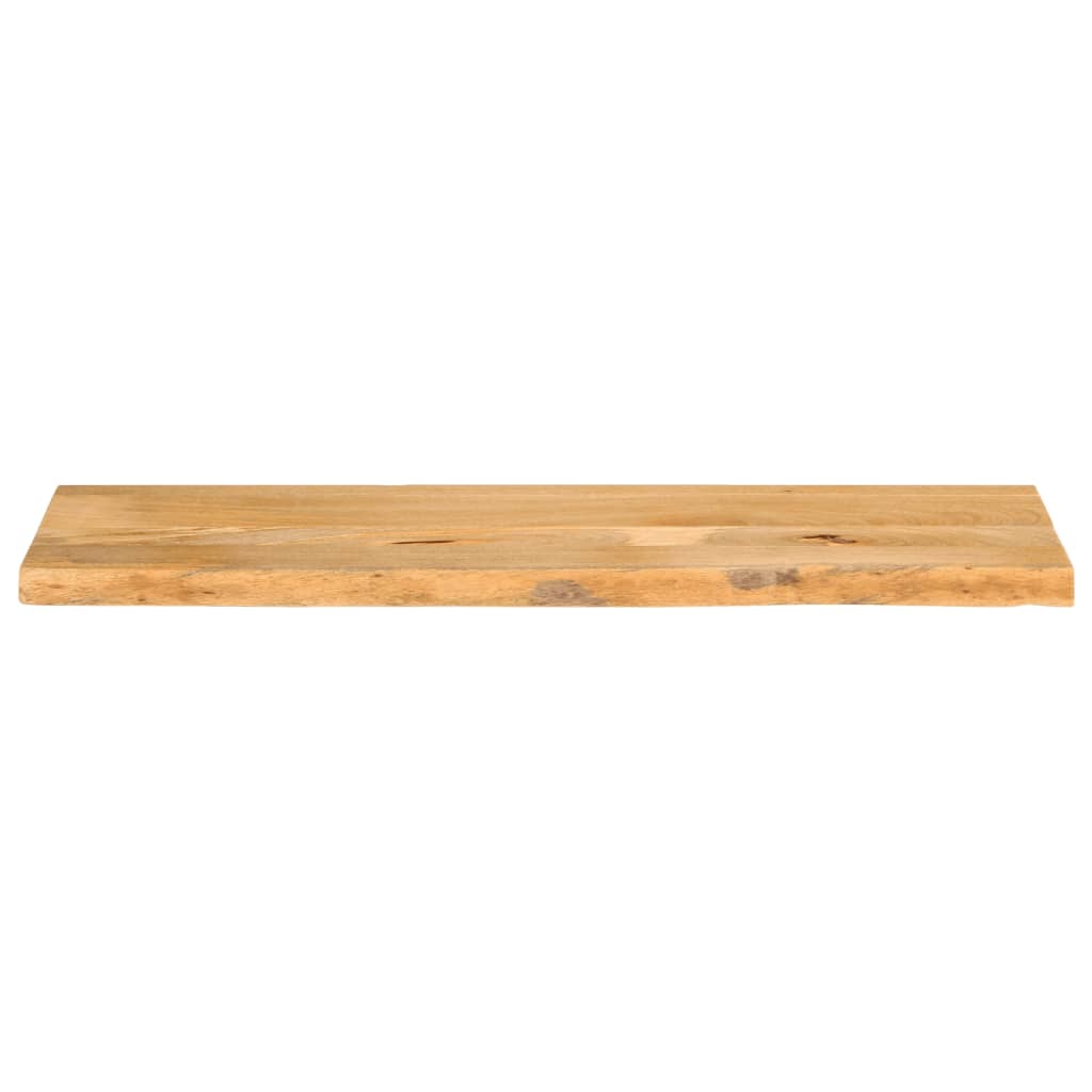Vidaxl tafelblad met natuurlijke rand 100x40x3,8 cm massief mangohout