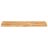 Vidaxl tafelblad met natuurlijke rand 100x40x3,8 cm massief mangohout