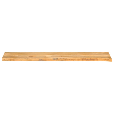 Vidaxl tafelblad met natuurlijke rand 140x40x3,8 cm massief mangohout
