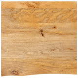 Vidaxl tafelblad met natuurlijke rand 60x60x3,8 cm massief mangohout