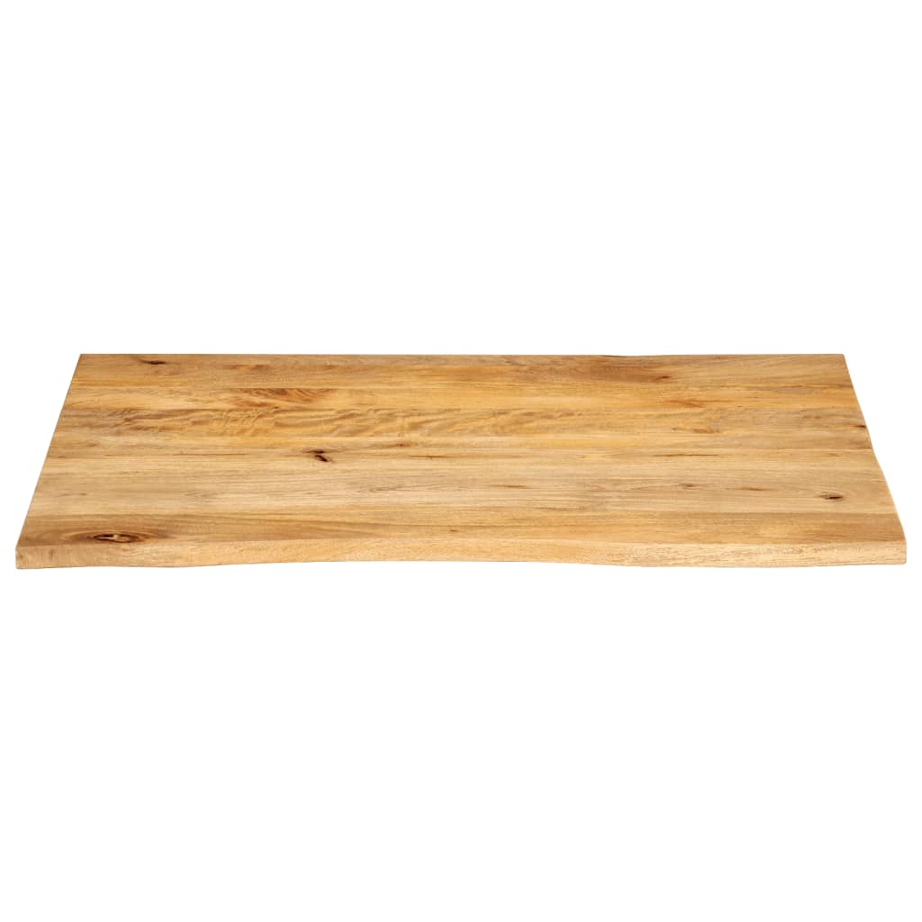 Vidaxl tafelblad met natuurlijke rand 110x80x3,8 cm massief mangohout
