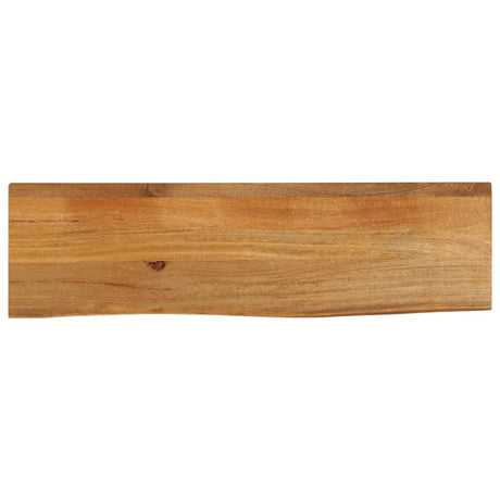 Vidaxl tafelblad met natuurlijke rand 100x20x2,5 cm massief mangohout
