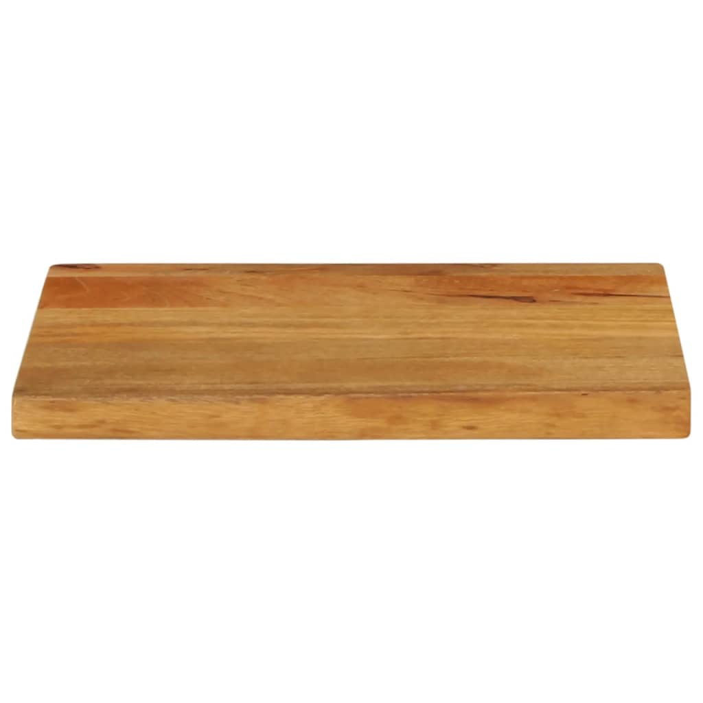 Vidaxl tafelblad met natuurlijke rand 40x30x2,5 cm massief mangohout