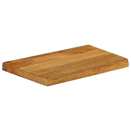 Vidaxl tafelblad met natuurlijke rand 50x30x2,5 cm massief mangohout