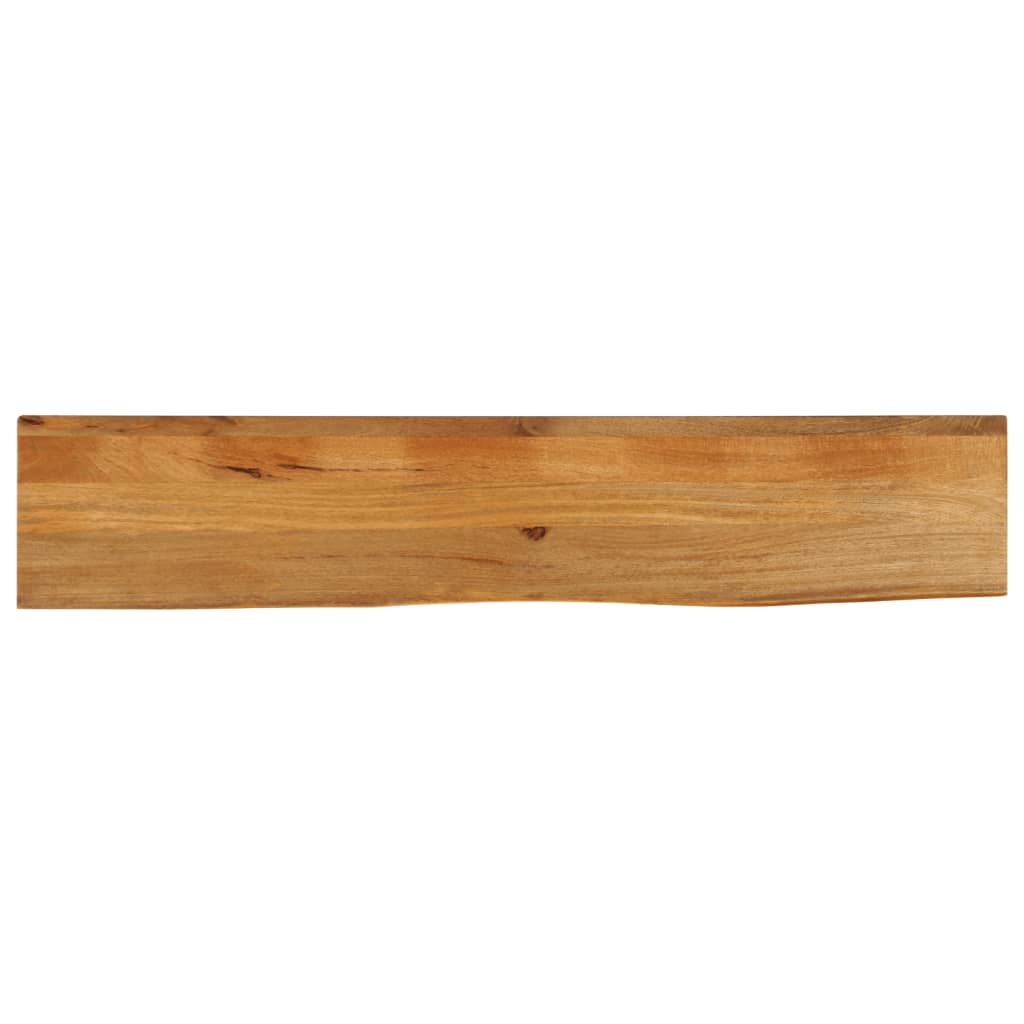 Vidaxl tafelblad met natuurlijke rand 180x40x2,5 cm massief mangohout
