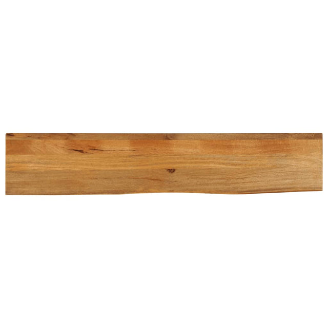 Vidaxl tafelblad met natuurlijke rand 180x40x2,5 cm massief mangohout