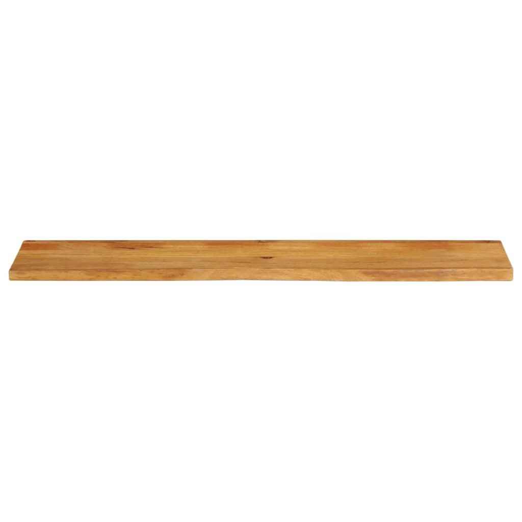 Vidaxl tafelblad met natuurlijke rand 180x40x2,5 cm massief mangohout