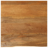 Vidaxl tafelblad met natuurlijke rand 60x60x2,5 cm massief mangohout