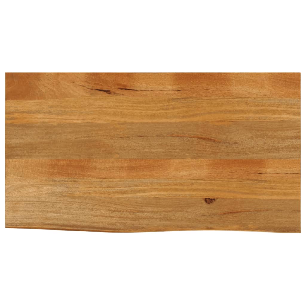 Vidaxl tafelblad met natuurlijke rand 100x60x2,5 cm massief mangohout
