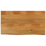 Vidaxl tafelblad met natuurlijke rand 100x60x2,5 cm massief mangohout