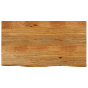Vidaxl tafelblad met natuurlijke rand 100x60x2,5 cm massief mangohout
