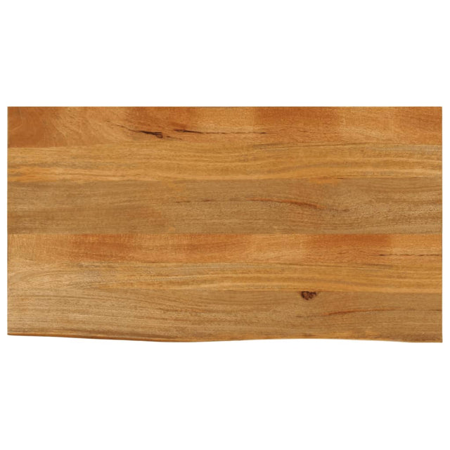 Vidaxl tafelblad met natuurlijke rand 100x60x2,5 cm massief mangohout