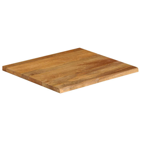 Vidaxl tafelblad met natuurlijke rand 80x80x2,5 cm massief mangohout