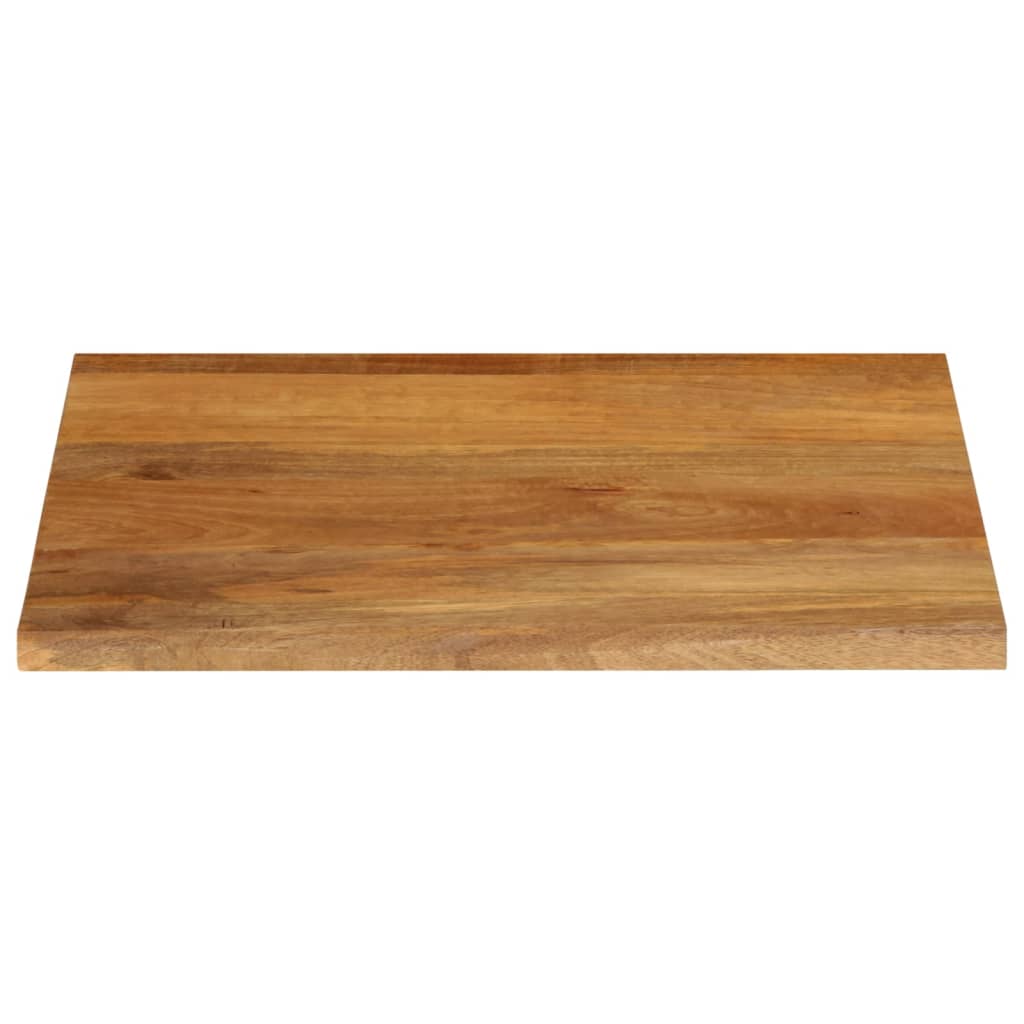Vidaxl tafelblad met natuurlijke rand 80x80x2,5 cm massief mangohout