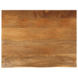 Vidaxl tafelblad met natuurlijke rand 90x80x2,5 cm massief mangohout