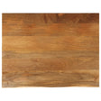 Vidaxl tafelblad met natuurlijke rand 100x80x2,5 cm massief mangohout