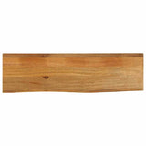 Vidaxl tafelblad met natuurlijke rand 120x20x3,8 cm massief mangohout