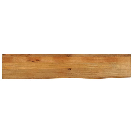Vidaxl tafelblad met natuurlijke rand 140x20x3,8 cm massief mangohout
