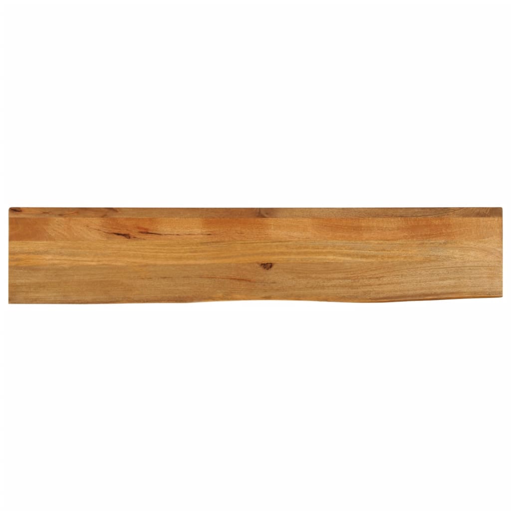 Vidaxl tafelblad met natuurlijke rand 160x20x3,8 cm massief mangohout