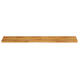 Vidaxl tafelblad met natuurlijke rand 160x20x3,8 cm massief mangohout