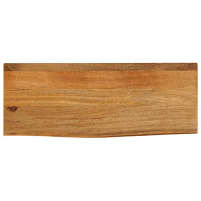 Vidaxl tafelblad met natuurlijke rand 70x30x3,8 cm massief mangohout