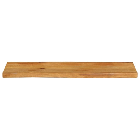 Vidaxl tafelblad met natuurlijke rand 120x30x3,8 cm massief mangohout