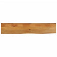 Vidaxl tafelblad met natuurlijke rand 160x30x3,8 cm massief mangohout