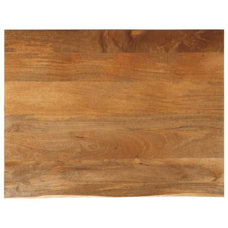Vidaxl tafelblad met natuurlijke rand 90x80x3,8 cm massief mangohout