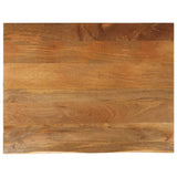 Vidaxl tafelblad met natuurlijke rand 110x80x3,8 cm massief mangohout