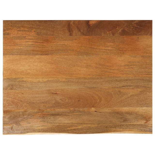 Vidaxl tafelblad met natuurlijke rand 110x80x3,8 cm massief mangohout