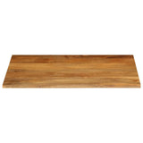 Vidaxl tafelblad met natuurlijke rand 110x80x3,8 cm massief mangohout