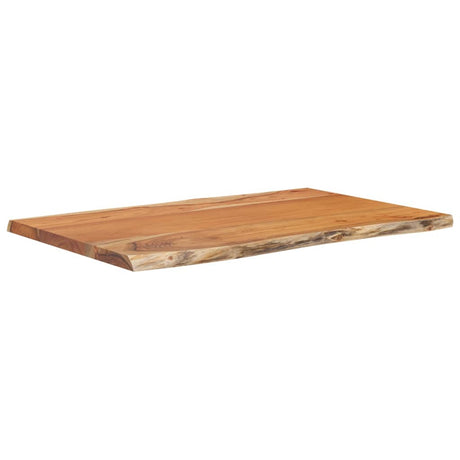 Vidaxl tafelblad rechthoekig natuurlijke rand 60x40x2,5 cm acaciahout