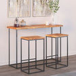 Vidaxl tafelblad rechthoekig natuurlijke rand 110x40x2,5 cm acaciahout