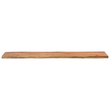 Vidaxl tafelblad rechthoekig natuurlijke rand 140x40x2,5 cm acaciahout