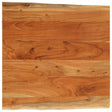 Vidaxl tafelblad vierkant natuurlijke rand 40x40x3,8 cm acaciahout