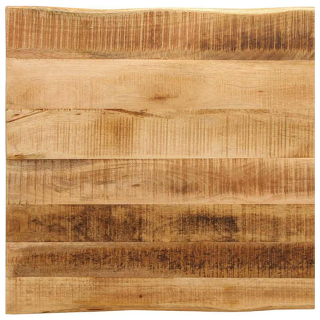 Vidaxl tafelblad met natuurlijke rand 40x40x2,5 cm massief mangohout