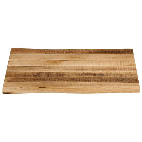 Vidaxl tafelblad met natuurlijke rand 40x40x2,5 cm massief mangohout