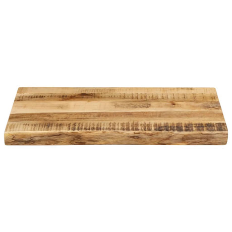 Vidaxl tafelblad met natuurlijke rand 50x40x2,5 cm massief mangohout