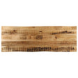 Vidaxl tafelblad met natuurlijke rand 120x40x2,5 cm massief mangohout