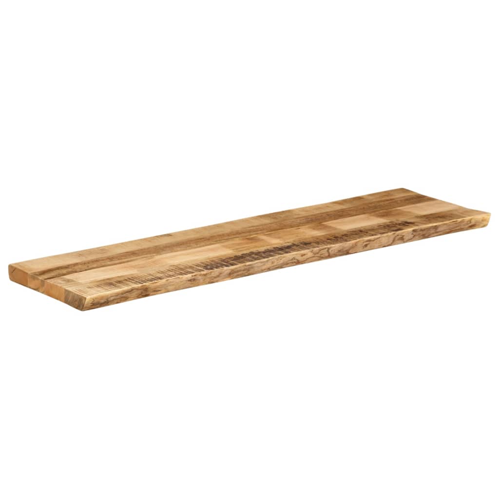 Vidaxl tafelblad met natuurlijke rand 180x40x2,5 cm massief mangohout