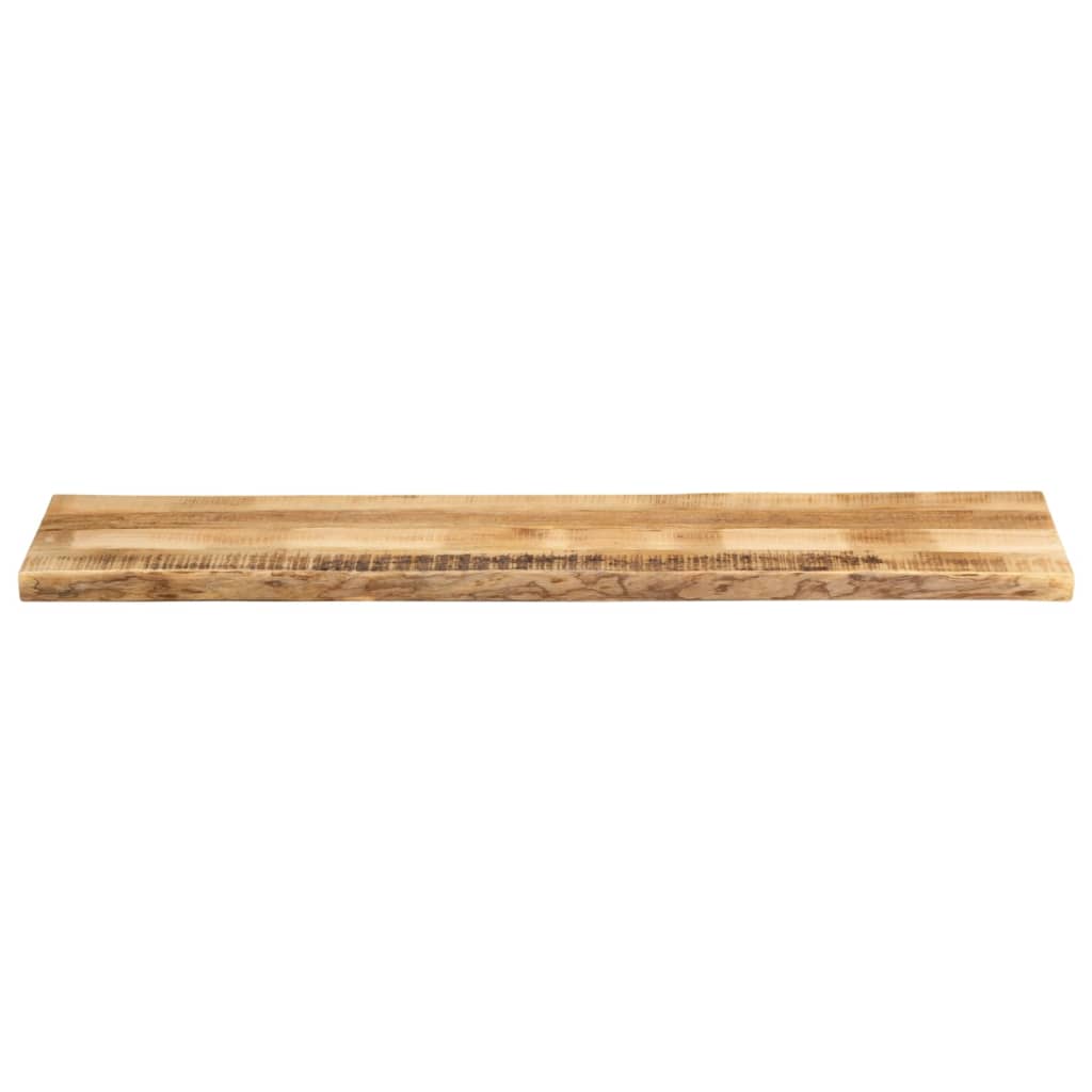Vidaxl tafelblad met natuurlijke rand 180x40x2,5 cm massief mangohout