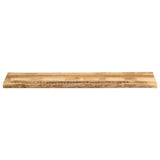 Vidaxl tafelblad met natuurlijke rand 180x40x2,5 cm massief mangohout