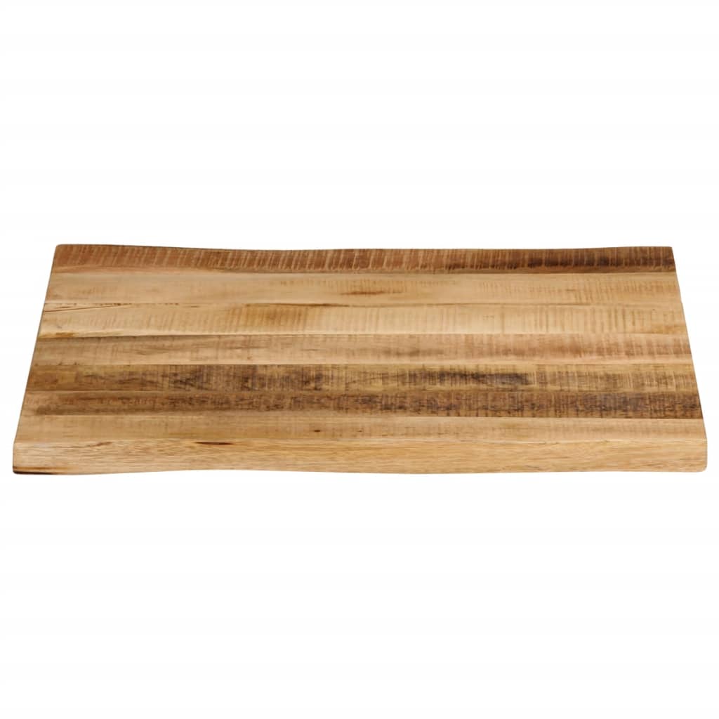 Vidaxl tafelblad met natuurlijke rand 60x60x2,5 cm massief mangohout